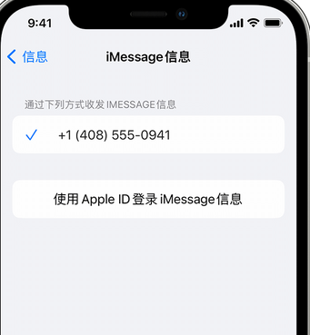 兴和apple维修iPhone上无法正常发送iMessage信息