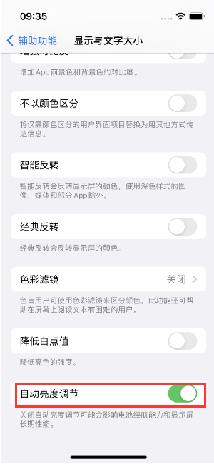 兴和苹果15维修店分享iPhone 15 Pro系列屏幕亮度 