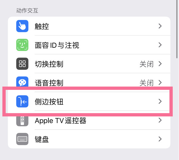 兴和苹果14维修店分享iPhone14 Plus侧键双击下载功能关闭方法 